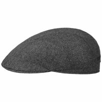 Herringbone UV Silk Driver Flat Cap by Stetson - 1299,00 kr