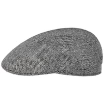 Herringbone UV Silk Driver Flat Cap by Stetson - 1299,00 kr