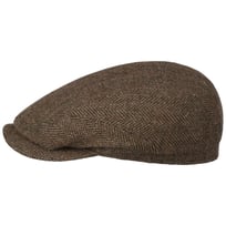 Herringbone Vintage Driver Flat Cap by Stetson - 1319,00 kr