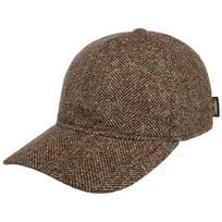 Herringbone Wool Mix Keps by Borsalino - 2409,00 kr