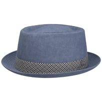 Houndstooth Ribbon Pork Pie Tyghatt by Lierys - 1059,00 kr