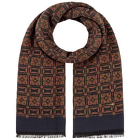 Jaquard Geometrics Bomullssjal by Stetson - 879,00 kr