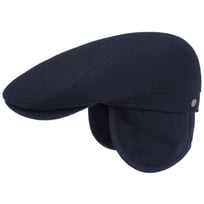 John Wool Flat Cap med �ronklaffar by Lierys - 929,00 kr