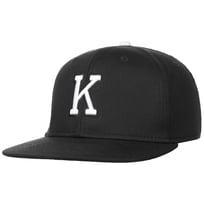 K Letter Snapback Cap - 309,00 kr