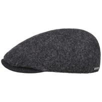 Kent Boiled Wool Flat Cap by Stetson - 879,00 kr