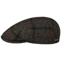 Kent Harris Tweed Check Flat Cap by Stetson - 1649,00 kr