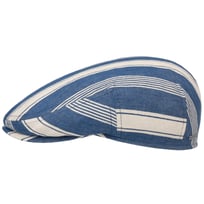 Kent Twotone Stripes Flat Cap by Stetson - 689,00 kr