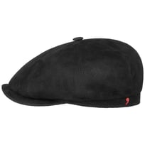 Kyoto Perf Leather Flat Cap by Alfonso D�Este - 2119,00 kr
