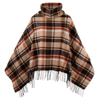 Landiva Check Poncho - 1059,00 kr