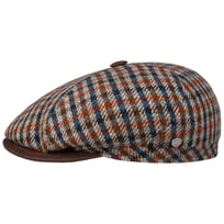 Landsey Wool Check Flat Cap by Lierys - 1059,00 kr