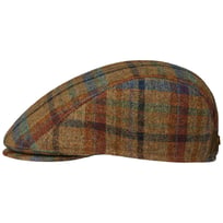 Lennart Check Shetland Flat Cap by Mayser - 1739,00 kr
