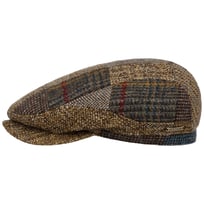 Mandeo Driver Patchwork Flat Cap by Stetson - 649,00 kr