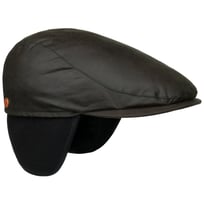 Matteo Plus Waxed Cotton Flat Cap by Mayser - 1309,00 kr