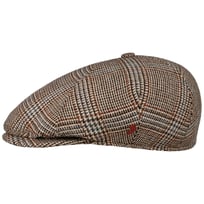 Merino Houndstooth Flat Cap by Alfonso D�Este - 1309,00 kr