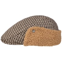 Monzonite Houndstooth Flat Cap by Barts - 549,00 kr