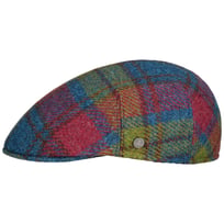 Multicolour Harris Tweed Flat Cap by Lierys - 1329,00 kr