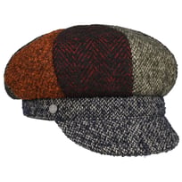 Multicolour Patchwork Newsboykeps by Lierys - 659,00 kr