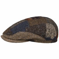 Patchwork Driver Flat Cap by JJ Hats - 1329,00 kr