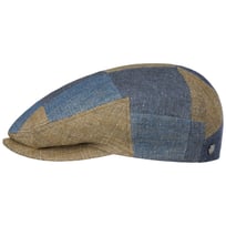 Patchwork Driver Flat Cap by Lierys - 689,00 kr