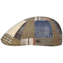 Patchwork Duck Flat Cap by JJ Hats - 919,00 kr