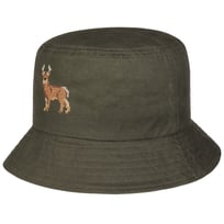 Reindeer Waxed Cotton Bucket Tyghatt by Lipodo - 409,00 kr