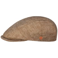 Sidney Herringbone Linne Flat Cap by Mayser - 1179,00 kr