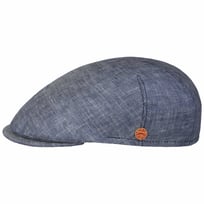 Sidney Herringbone Linne Flat Cap by Mayser - 1179,00 kr