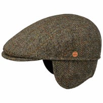 Sidney Plus Harris Tweed Flat Cap by Mayser - 2109,00 kr