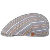 Sidney Stripes Cotton Flat Cap by Mayser - 1189,00 kr