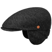 Sidney Wool Ear Flaps Flat Cap by Mayser - 1979,00 kr