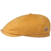 Soft Cotton 6 Panel Flat Cap by Stetson - 1099,00 kr