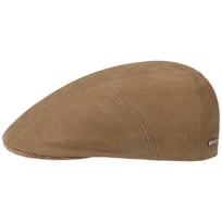 Soft Cotton Manchestertyg Flat Cap by Stetson - 689,00 kr