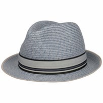 Striped Band Fedora Str�hatt - 549,00 kr