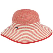 Striped Brim Twotone Diskett Hatt by Lipodo - 369,00 kr