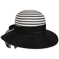 Striped Crown Diskett Hatt by Lipodo - 409,00 kr
