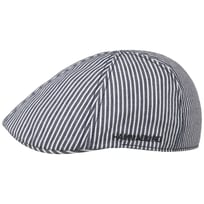 Stripes Cotton Flat Cap by Hammaburg - 539,00 kr