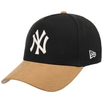 Suede Visor E-Frame Yankees Keps by New Era - 489,00 kr