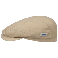 Sustainable Cotton Driver Flat Cap by Stetson - 919,00 kr