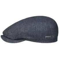 Taleco Wool Flat Cap med Linne by Stetson - 1099,00 kr
