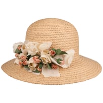 Telina Raffiahatt med Blommor by Lierys - 1309,00 kr