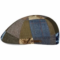 Texas Barista Patchwork Flat Cap by Stetson - 1099,00 kr