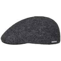 Texas Boiled Wool Flat Cap by Stetson - 879,00 kr