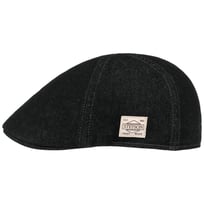 Texas Robust Denim Flat Cap by Stetson - 879,00 kr