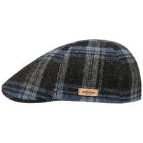 Texas Shadow Plaid Flat Cap by Stetson - 1099,00 kr