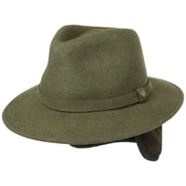 Traveller Ullhatt med �ronklaffar by Lierys - 1309,00 kr