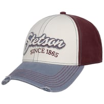Tricolour Vintage Distressed Keps by Stetson - 549,00 kr