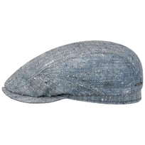 Tweed Herringbone Driver Flat Cap by Stetson - 1869,00 kr
