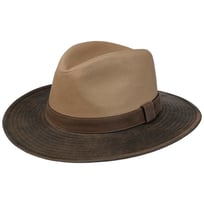 Twotone Bomullshatt med Solskyddsfaktor by Stetson - 719,00 kr