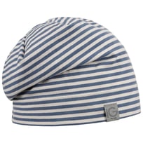 Twotone Stripes Beanie by Gebeana - 409,00 kr