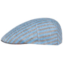Twotone Stripes Flat Cap by Alfonso D�Este - 1059,00 kr
